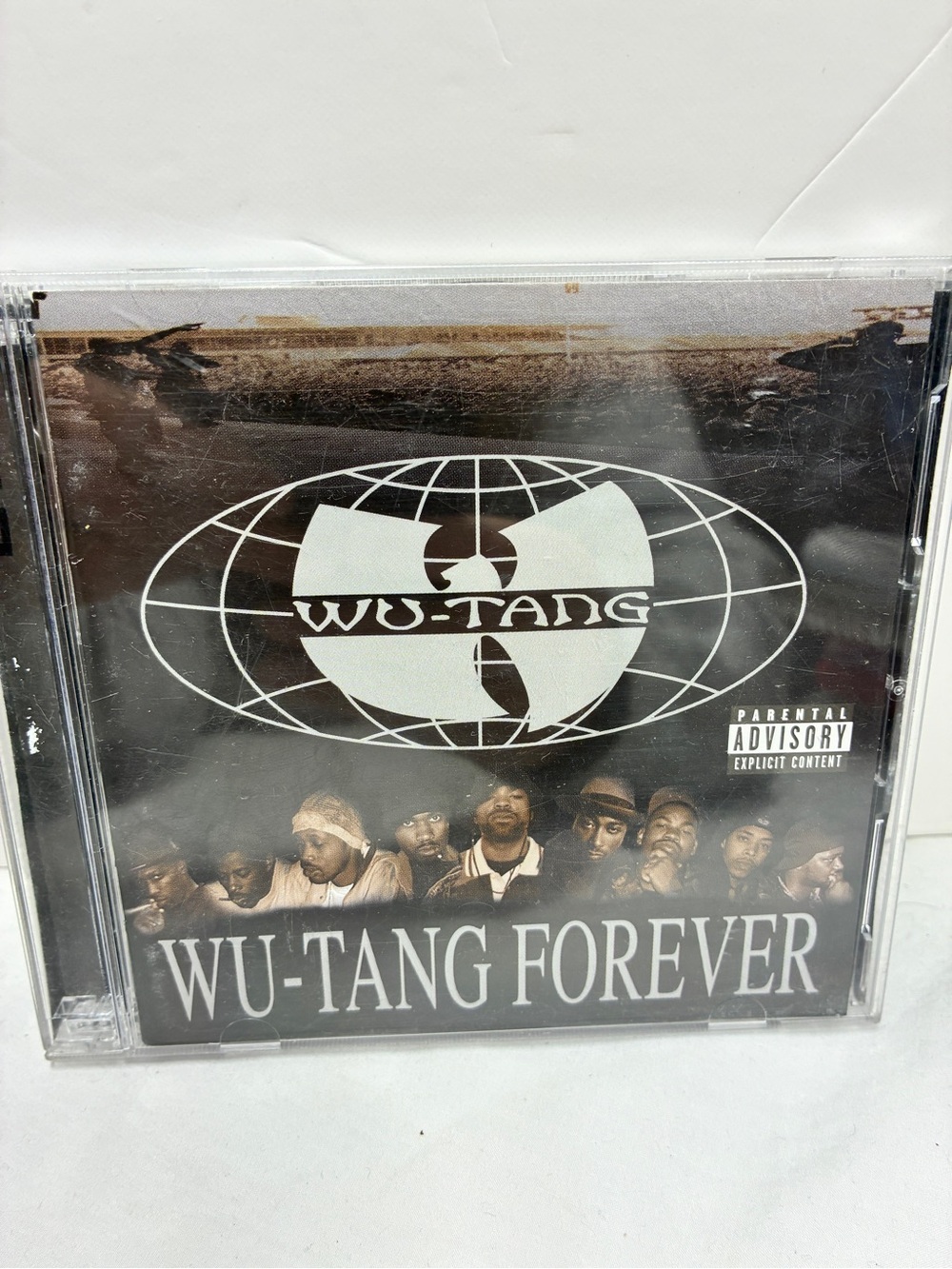 Vintage 1997 double-disc audio CD of Wu-Tang Forever Wu-Tang Clan